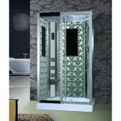 Душевая кабина Niagara Lux 7711W L с гидромассажем Белый