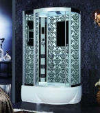 Душевая кабина Niagara Lux 7712W L с гидромассажем Белый