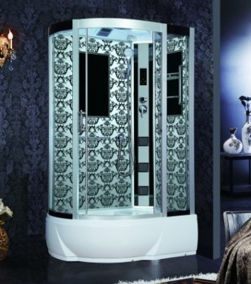 Душевая кабина Niagara Lux 7712W R с гидромассажем Белый