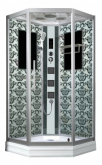 Душевая кабина Niagara Lux 7717W с гидромассажем Белый