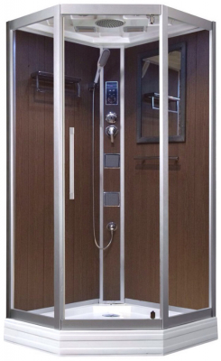 Душевая кабина Niagara Lux 7717WD с гидромассажем Дерево