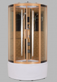 Душевая кабина Niagara Lux 7790G с гидромассажем Золото
