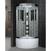 Душевая кабина Niagara Lux 7710W с гидромассажем Белый