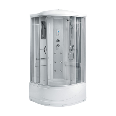 Душевая кабина Erlit Comfort ER2509TP-C4 90х90 с гидромассажем тонированное стекло