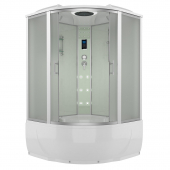 Душевой бокс Erlit Comfort ER4320T-W3 120х120 с гидромассажем матовое стекло