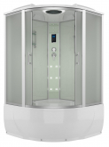 Душевой бокс Erlit Comfort ER4350T-W3 150х150 с гидромассажем матовое стекло