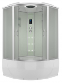 Душевой бокс Erlit Comfort ER4350T-W3 150х150 с гидромассажем матовое стекло