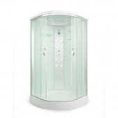Душевая кабина Erlit Comfort ER4510P-C3 100х100 с гидромассажем матовое стекло