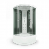 Душевая кабина Erlit Comfort ER4510TP-C4-RUS 100х100 с гидромассажем тонированное стекло