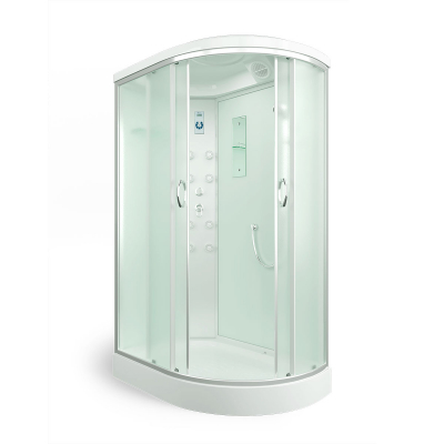 Душевая кабина Erlit Comfort ER4512PL-C3-RUS 120х80 с гидромассажем матовое стекло