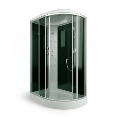 Душевая кабина Erlit Comfort ER4512PL-C4-RUS120х80 с гидромассажем тонированное стекло