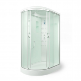 Душевая кабина Erlit Comfort ER4512PR-C3 120х80 с гидромассажем матовое стекло