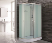 Душевая кабина Niagara Classic NG-3312-14R 120х80 профиль серебро матовое стекло правая