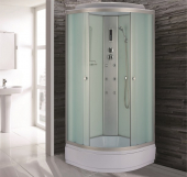 Душевая кабина Niagara Classic NG-3316-14 100х100 с гидромассажем профиль серебро матовое стекло