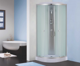Душевая кабина Niagara Eco NG-4303-08 80х80 профиль серебро матовое стекло
