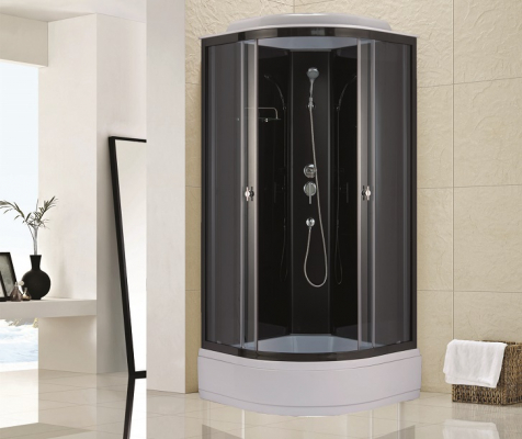 Душевая кабина Niagara Classic NG-6501-14 90х90 чёрный профиль тонированное стекло