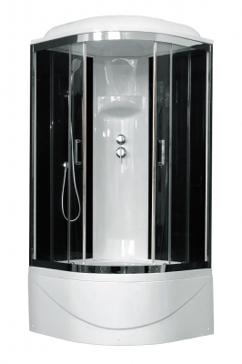 Душевая кабина Royal Bath RB100BK6-BT-CH 100х100