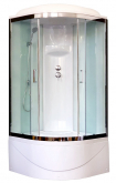 Душевая кабина Royal Bath RB100BK6-WT-CH 100х100