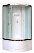Душевая кабина Royal Bath RB100BK6-WT-CH 100х100