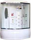 Душевая кабина Royal Bath RB150ALP-T-CH-R 150х100 с гидромассажем правая