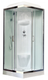 Душевая кабина Royal Bath RB80HP6-WT-CH 80х80