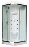 Душевая кабина Royal Bath RB80HP7-WT-CH 80х80 с гидромассажем
