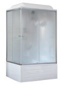 Душевая кабина Royal Bath RB8100BP1-M-R 100х80 рифленое стекло правая