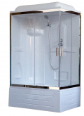 Душевая кабина Royal Bath RB8100BP1-T-CH-L 100х80 левая