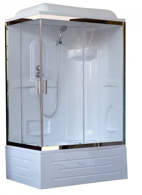 Душевая кабина Royal Bath RB8100BP1-T-CH-R 100х80 правая