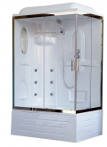 Душевая кабина Royal Bath RB8100BP2-T-CH-L 100х80 с гидромассажем левая