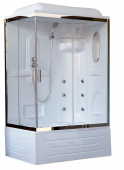 Душевая кабина Royal Bath RB8100BP2-T-CH-R 100х80 с гидромассажем правая