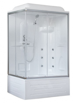 Душевая кабина Royal Bath RB8100BP2-T-R 100х80 с гидромассажем правая