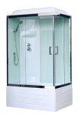 Душевая кабина Royal Bath RB8100BP6-WT-CH-L 100х80 левая