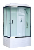Душевая кабина Royal Bath RB8100BP6-WT-CH-R 100х80 правая
