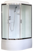 Душевая кабина Royal Bath RB8120BK1-M-CH-R 120х80 рифленое матовое стекло правая