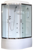 Душевая кабина Royal Bath RB8120BK2-T-CH-R 120х80 с гидромассажем правая