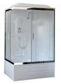 Душевая кабина Royal Bath RB8120BP1-M-CH-R 120х80 рифленое стекло правая