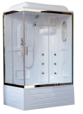Душевая кабина Royal Bath RB8120BP2-T-CH-R 120х80 с гидромассажем правая