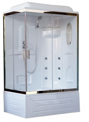 Душевая кабина Royal Bath RB8120BP2-T-CH-R 120х80 с гидромассажем правая