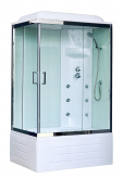 Душевая кабина Royal Bath RB8120BP3-WT-CH-R 120х80 с гидромассажем правая