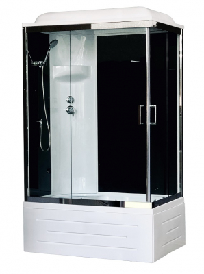Душевая кабина Royal Bath RB8120BP6-BT-CH-L 120х80 левая