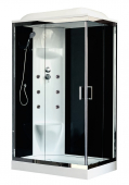 Душевая кабина Royal Bath RB8120HP7-BT-CH-L 120х80 с гидромассажем левая