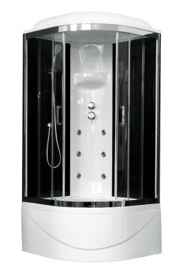 Душевая кабина Royal Bath RB90BK3-BT-CH 90х90 с гидромассажем