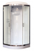 Душевая кабина Royal Bath RB90HK1-M-CH 90х90 рифленое матовое стекло
