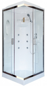 Душевая кабина Royal Bath RB90HP2-T-CH 90х90 с гидромассажем