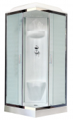 Душевая кабина Royal Bath RB90HP6-WC-CH 90х90 рифленое матовое стекло
