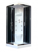 Душевая кабина Royal Bath RB90HP7-BT-CH 90х90 с гидромассажем