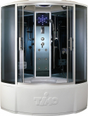 Душевая кабина Timo Standart T-1135 тонированное стекло с ванной и гидромассажем